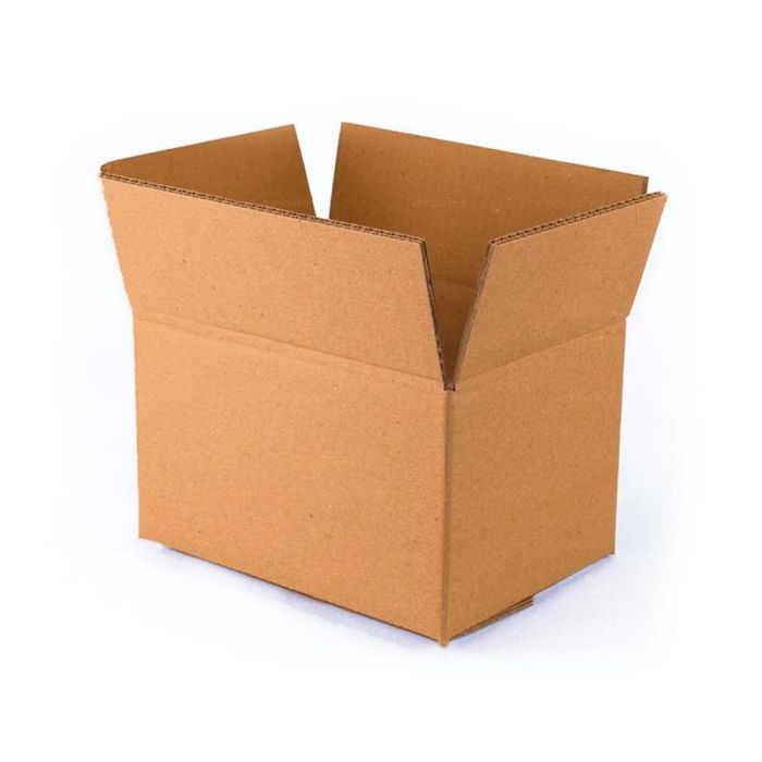 Caja Para Embalar Q-Connect Americana Ultrarresistente Carton Reciclado Canal Doble 7 mm Color Kraft 420x200x300 mm 15 unidades 2