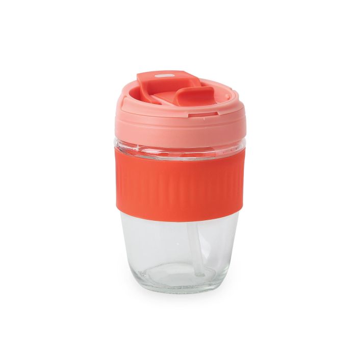 Travel Mug de Vidrio con Silicona 380 ml - Bewinner por Inde (24 Unidades) 5 Travel Mug de Vidrio con Silicona 380 ml - Bewinner por Inde (24 Unidades) 5