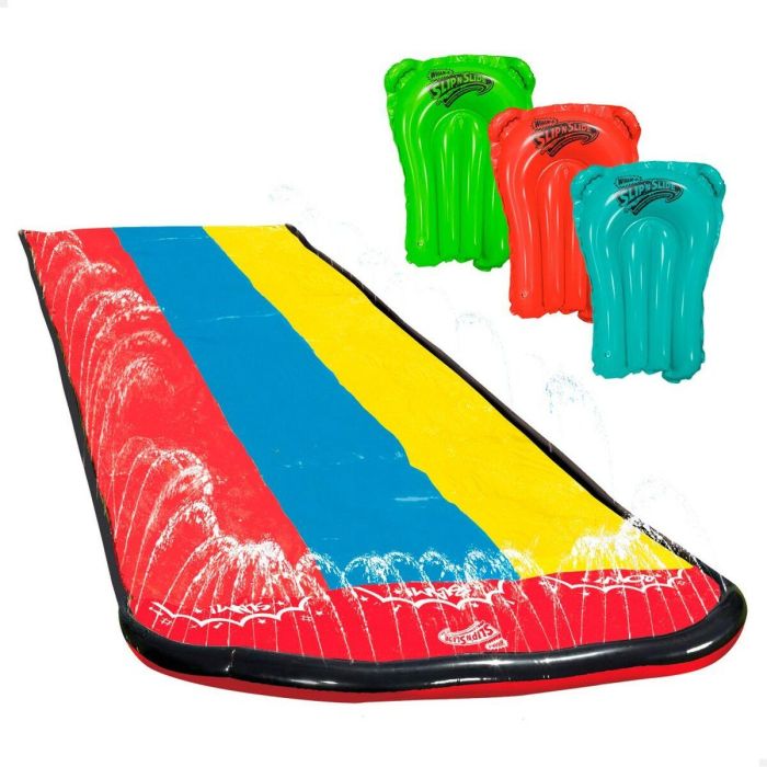 Tobogán de Agua 200 x 12 x 480 cm Multicolor 6 Tobogán de Agua 200 x 12 x 480 cm Multicolor 6