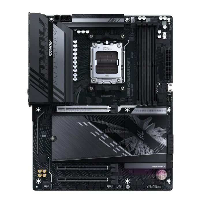 Gigabyte Placa Base AM5 B850 AORUS ELITE WIFI7 para AMD Ryzen Serie 9000, DDR5, WiFi 7, ATX 4 Gigabyte Placa Base AM5 B850 AORUS ELITE WIFI7 para AMD Ryzen Serie 9000, DDR5, WiFi 7, ATX 4