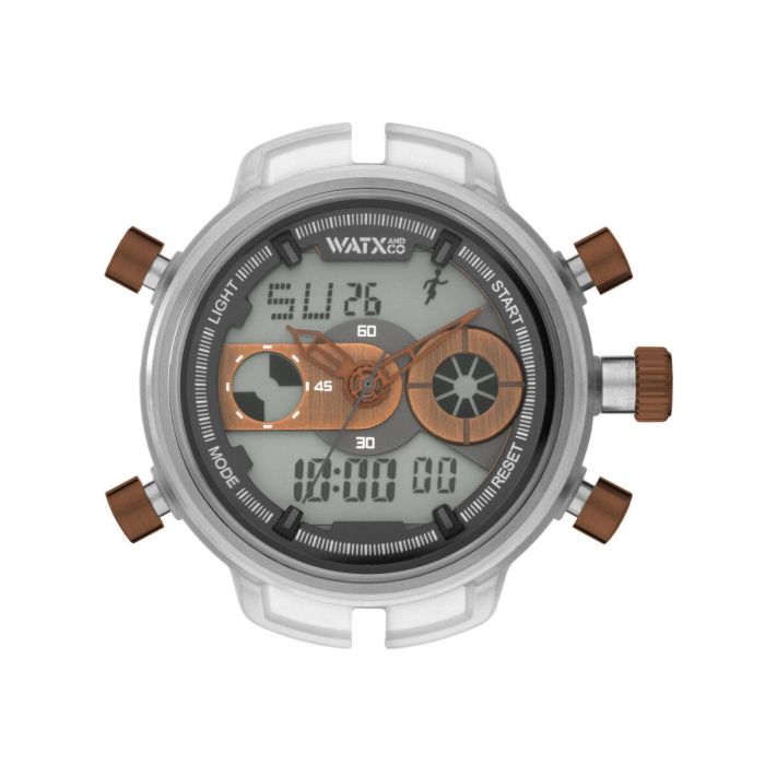 Reloj Unisex Watx & Colors RWA2721 Gris (Ø 49 mm)