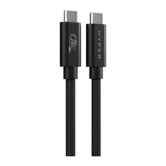 Targus HyperDrive Next Cable USB4 Gen 3x2 Macho a Macho 40 Gbit/s Trenzado 1.2m Negro 3 Targus HyperDrive Next Cable USB4 Gen 3x2 Macho a Macho 40 Gbit/s Trenzado 1.2m Negro 3