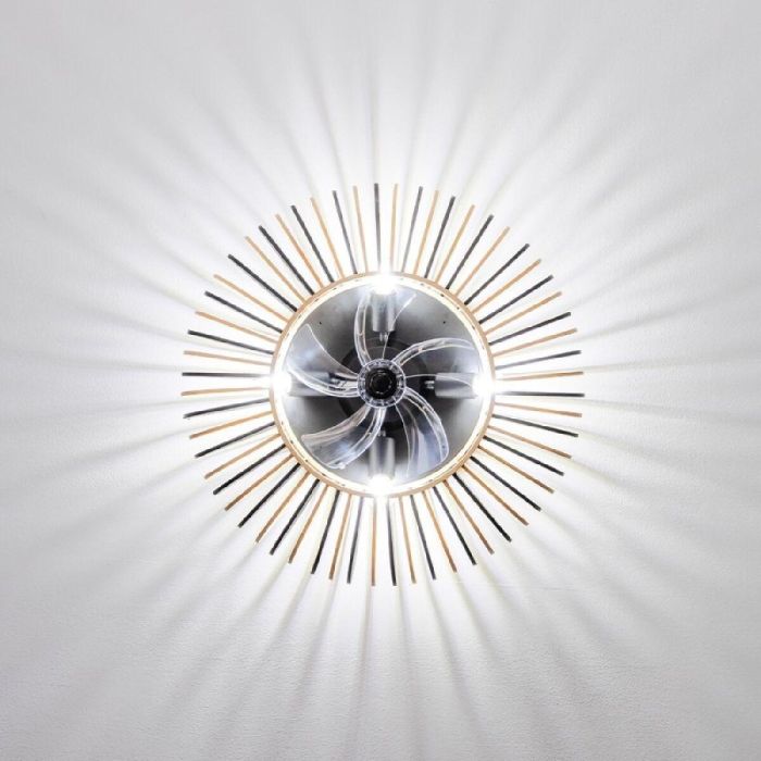 Ventilador de Techo con Luz Cecotec EnergySilence LampAero 600 20 W 70 W Madera 2 Ventilador de Techo con Luz Cecotec EnergySilence LampAero 600 20 W 70 W Madera 2