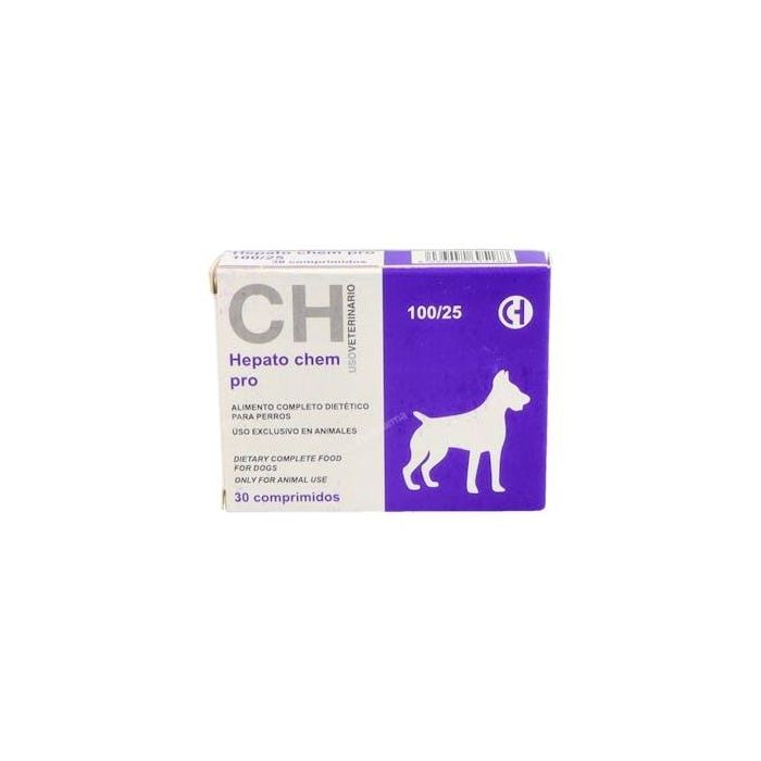 Hepato Chem Pro 30 Comprimidos para Función Hepática - Boldo, Cynara, Ortosifón