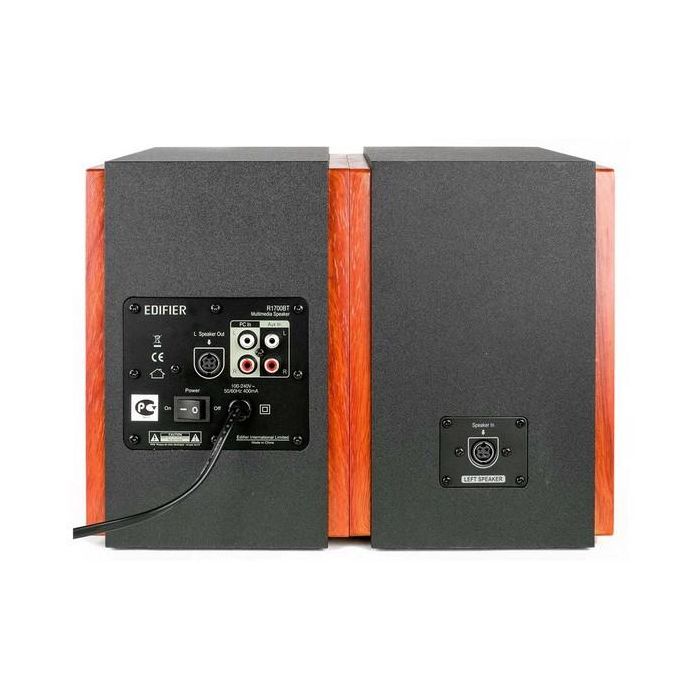 Edifier R1700BT Altavoces de estudio 2.0 canales Bluetooth Inalámbricos 66W Negro/Madera 1 Edifier R1700BT Altavoces de estudio 2.0 canales Bluetooth Inalámbricos 66W Negro/Madera 1