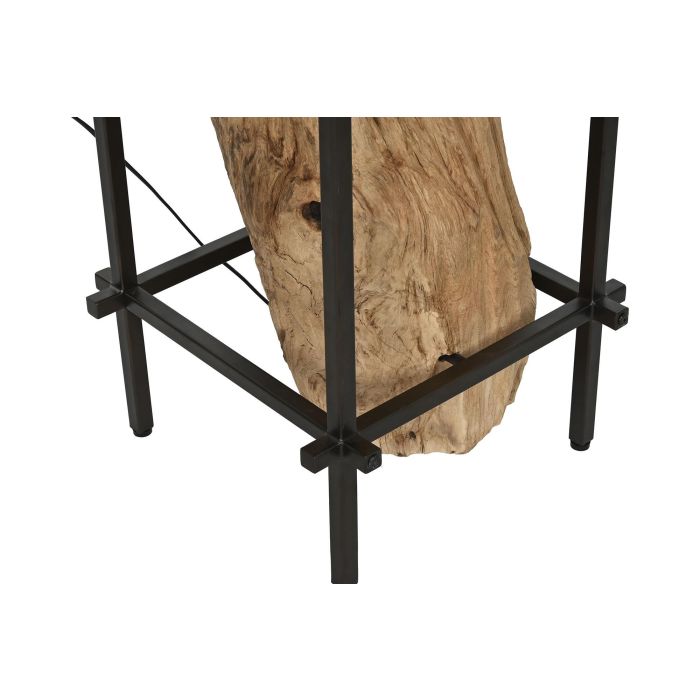 Lámpara de Techo Home ESPRIT Hierro madera de teca 65 x 65 x 50 cm 4 Lámpara de Techo Home ESPRIT Hierro madera de teca 65 x 65 x 50 cm 4