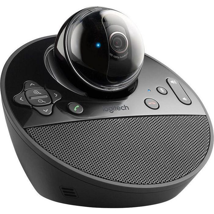 Logitech BCC950 Sistema de Videoconferencia Todo en Uno con Cámara HD Motorizada, Altavoz y Micrófono Cancelación Ruido para 1-4 Personas 3