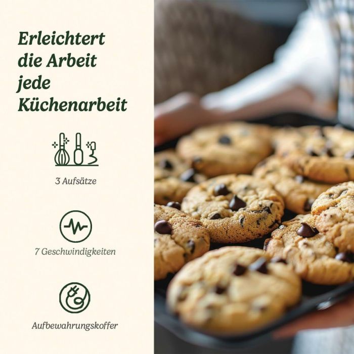 Batidora de Varillas Cuisinart HM7U/E POWER ADVANTAGE Blanco 200 W 7