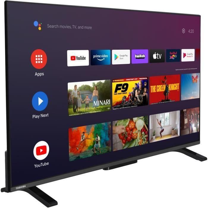Toshiba 40LV2E63DG Televisor LED de 40'' (102 cm) con resolución Full HD (1920x1080), HDR10, Smart TV y conectividad Wi-Fi, 2 puertos HDMI 1 Toshiba 40LV2E63DG Televisor LED de 40'' (102 cm) con resolución Full HD (1920x1080), HDR10, Smart TV y conectividad Wi-Fi, 2 puertos HDMI 1