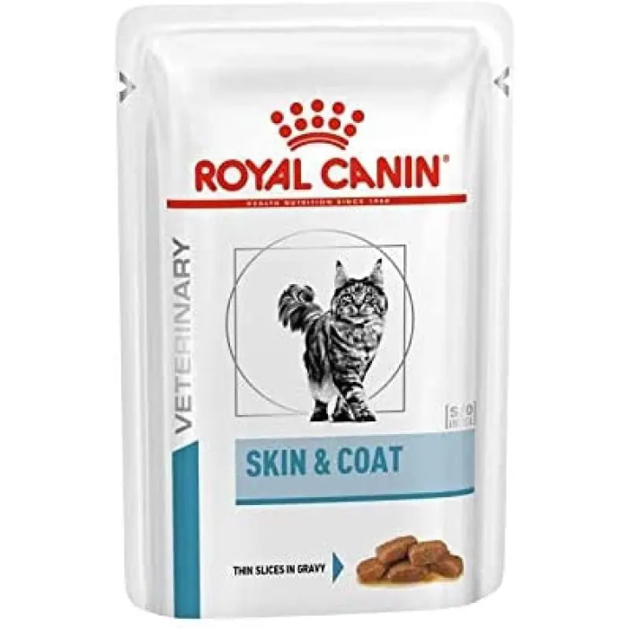 Royal Vet Feline Skin Coat Caja 12x85 gr