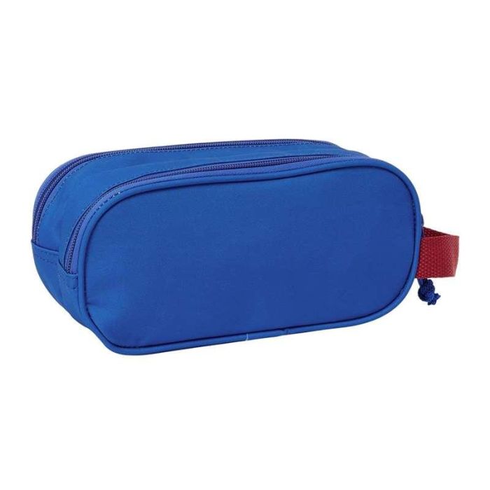 Safta Portatodo Escolar Doble Compartimento con Diseño 3D del F.C. Barcelona - Ideal para Lápices y Material Escolar - Medidas 21x8x6 cm 4