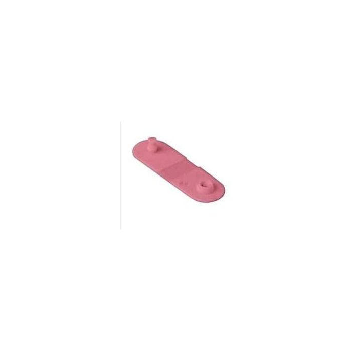 Zebra Kit 275 Clips Pink para Pulseras QuickClip con Recubrimiento Antimicrobiano y Escaneables hasta 14 Días