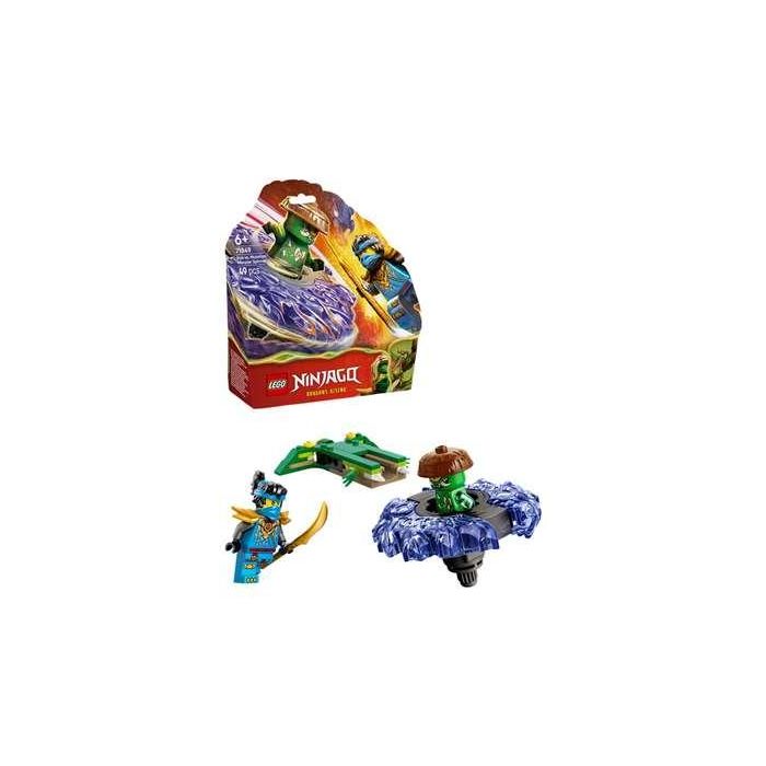 Juego de construccion nya vs. spinner del monstruo mutante lego ninjago 3