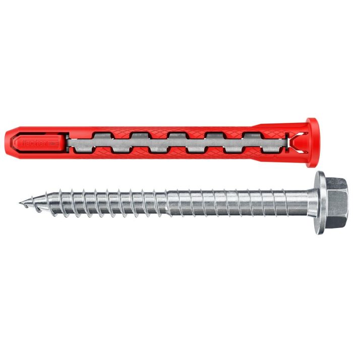 Tacos y tornillos Fischer hybridpower 90 mm Ø 10 x 90 mm (4 Unidades) 2 Tacos y tornillos Fischer hybridpower 90 mm Ø 10 x 90 mm (4 Unidades) 2