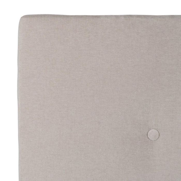 Cabecero Crema Tejido Dormitorio 165 X 8 X 125 cm