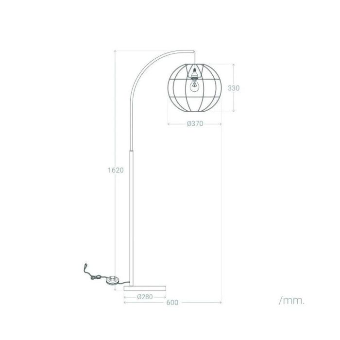 Longquan SKD-F1004 Lámpara de Pie de Diseño Moderno y Elegante, Aporta Personalidad | Casquillo E27 para Bombilla LED | Salón, Dormitorio, Comedor 6