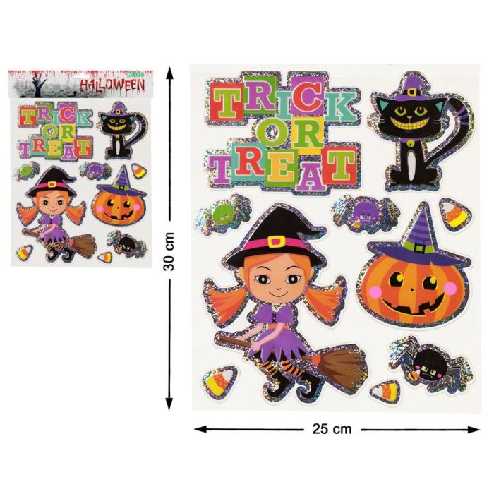 Set De Adornos Navideños Con Brillo Para Halloween