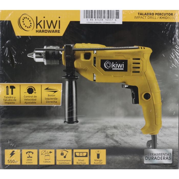 Kiwi Taladro Percutor 550W - 2800Rpm 1