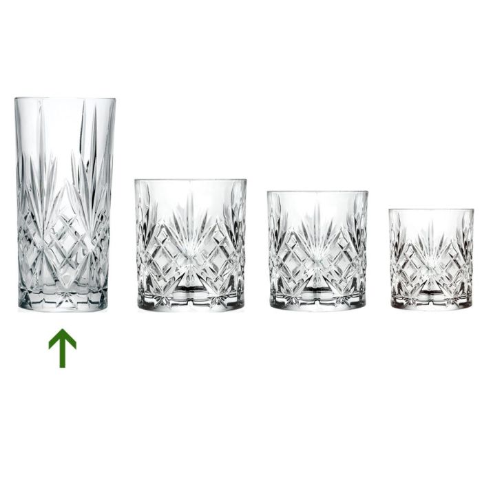 Vaso Alto 360 Ml Mm Rcr Cristalleria IT altura 150 (6 Unidades) 3