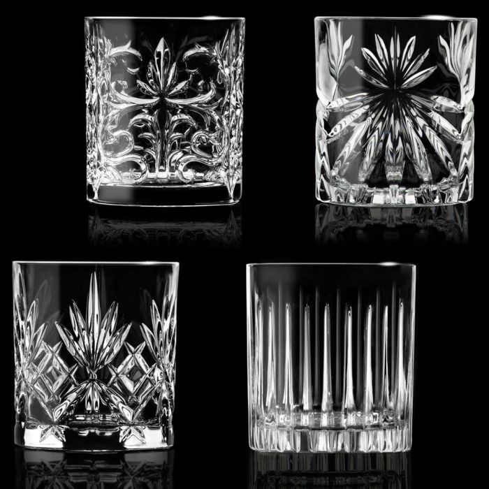 Set 4 Vasos Mm Rcr Cristalleria IT altura 92-94  2