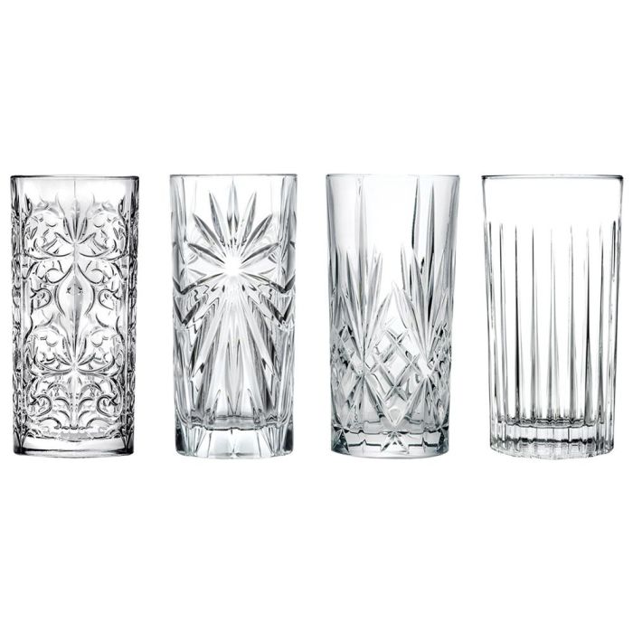 Set 4 Vasos Altos Mm Rcr Cristalleria IT altura 150  1