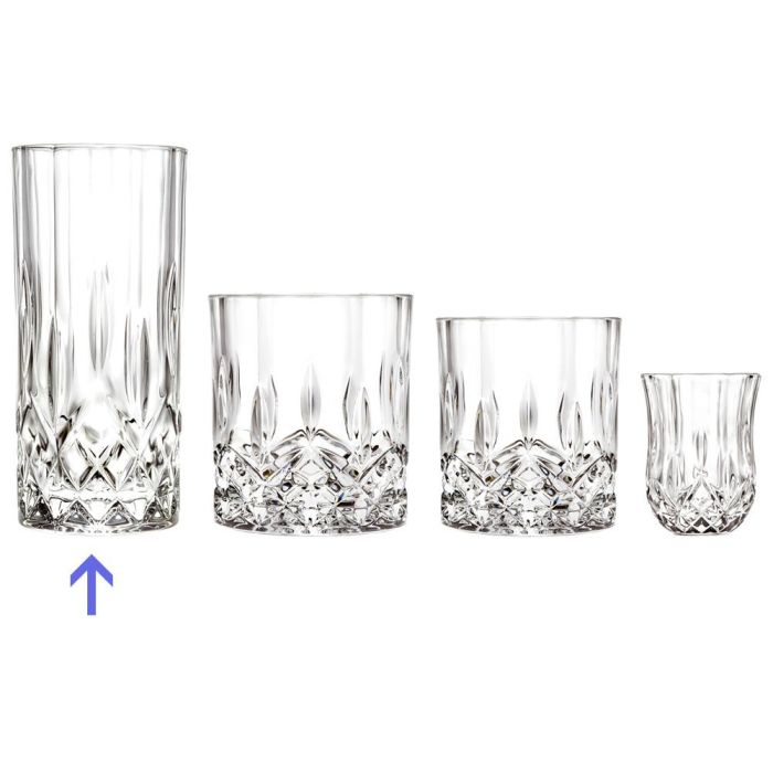 Vaso Alto 350 Ml Mm Rcr Cristalleria IT altura 150 (6 Unidades) 3