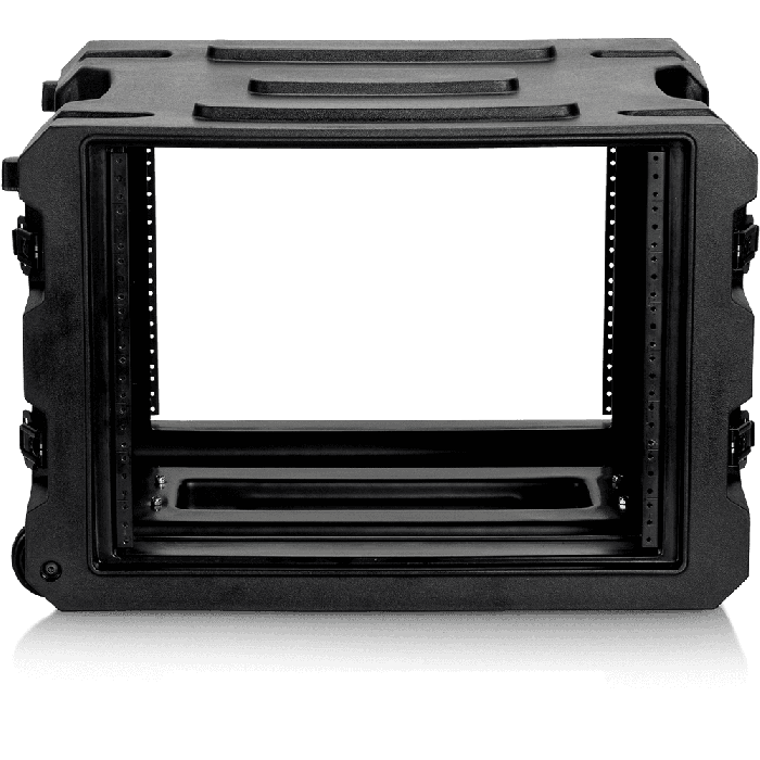 Gator Rack Flightcase G-Pro para 8 Unidades - 19" (Con Ruedas)