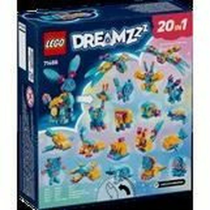 LEGO Dreamz Aventuras de Bunchu: Animales Creativos Set 71488 para Construir y Crear 19 Animales de Juguete con Minifigura de Izzie 1