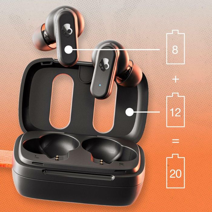 Auriculares Bluetooth Skullcandy S2DCW-R740 Negro 4 Auriculares Bluetooth Skullcandy S2DCW-R740 Negro 4