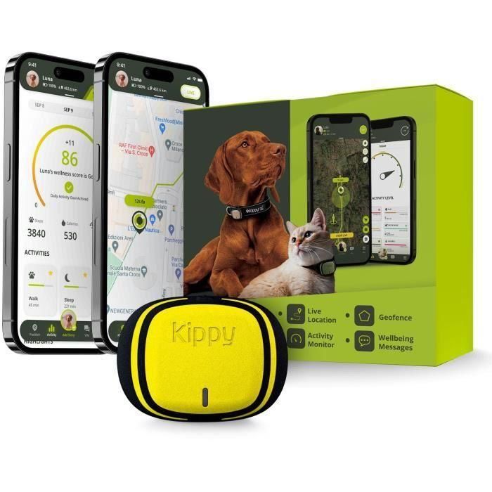 Localizador GPS - KIPPY - EVO - Amarillo Limón Localizador GPS - KIPPY - EVO - Amarillo Limón