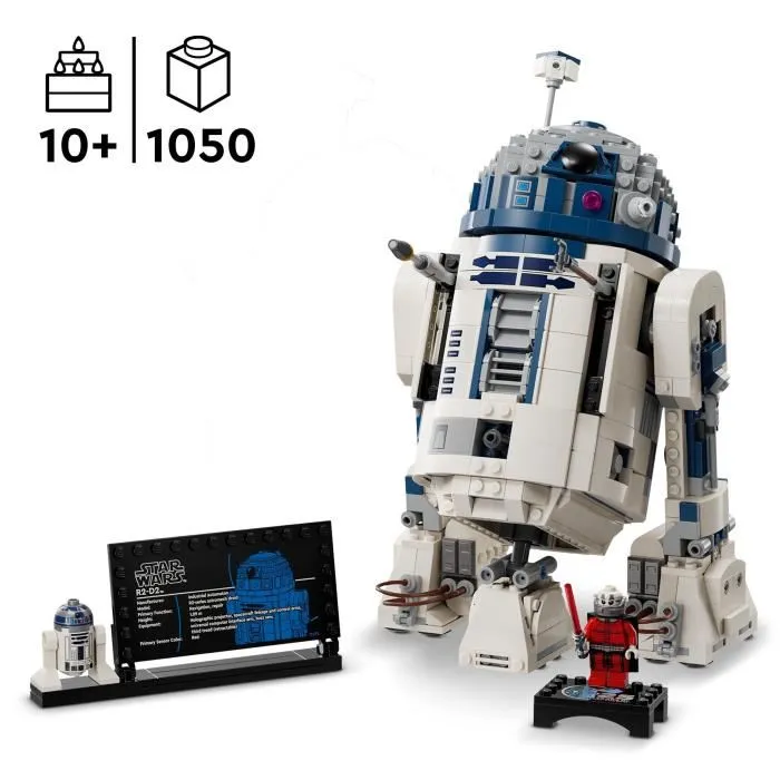 LEGO 75379 Star Wars R2-D2 Droide de Juguete para Construir, Regalo para Niños, Juego de Batalla 1 LEGO 75379 Star Wars R2-D2 Droide de Juguete para Construir, Regalo para Niños, Juego de Batalla 1