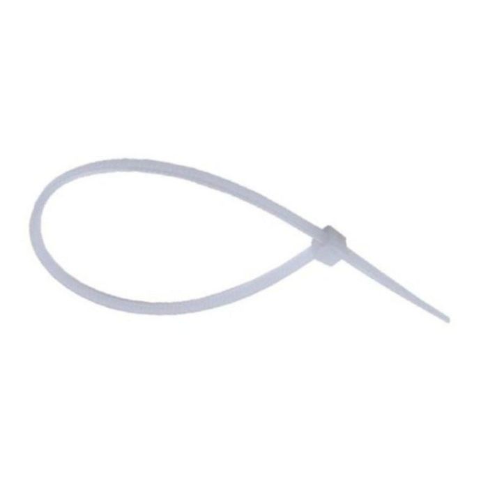 INDEX Brida de Nylon Natural 7.6-540mm, Paquete de 100 Unidades para Sujeción Versátil