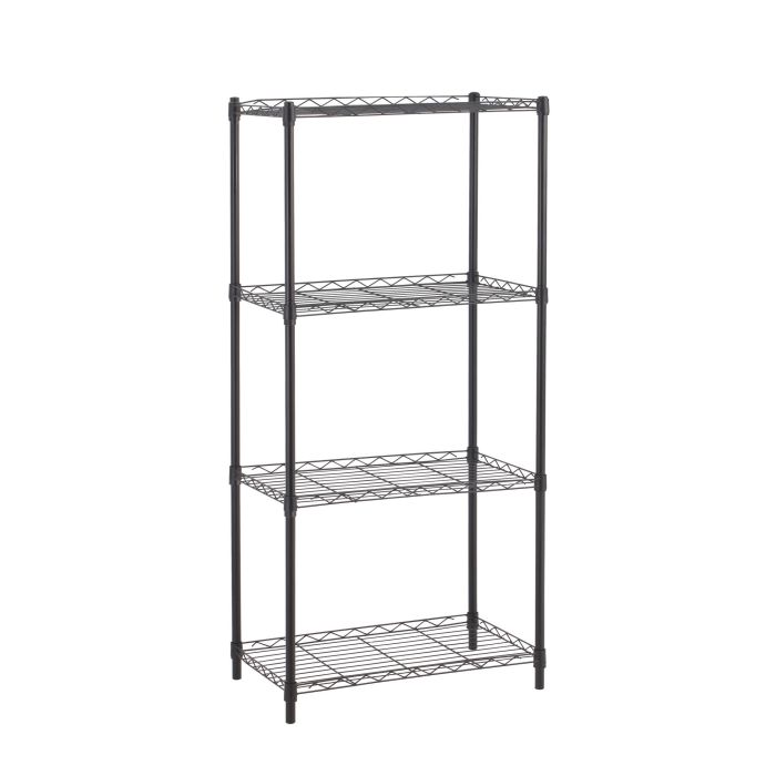 Estanteria Metal 4 Niveles Black Moblekit (2 Unidades) 1