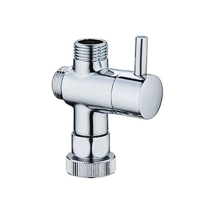 Edouard Rousseau EDR3047404230746 Desviador y Conector de Columna de Ducha Estándar Cromado