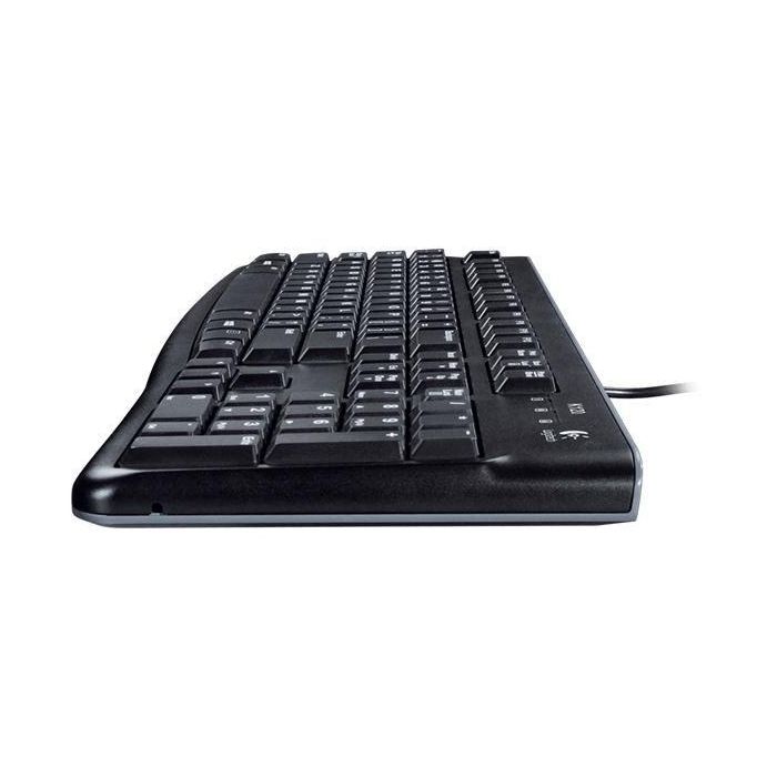 Logitech Teclado y Ratón con Cable USB, Negro 3