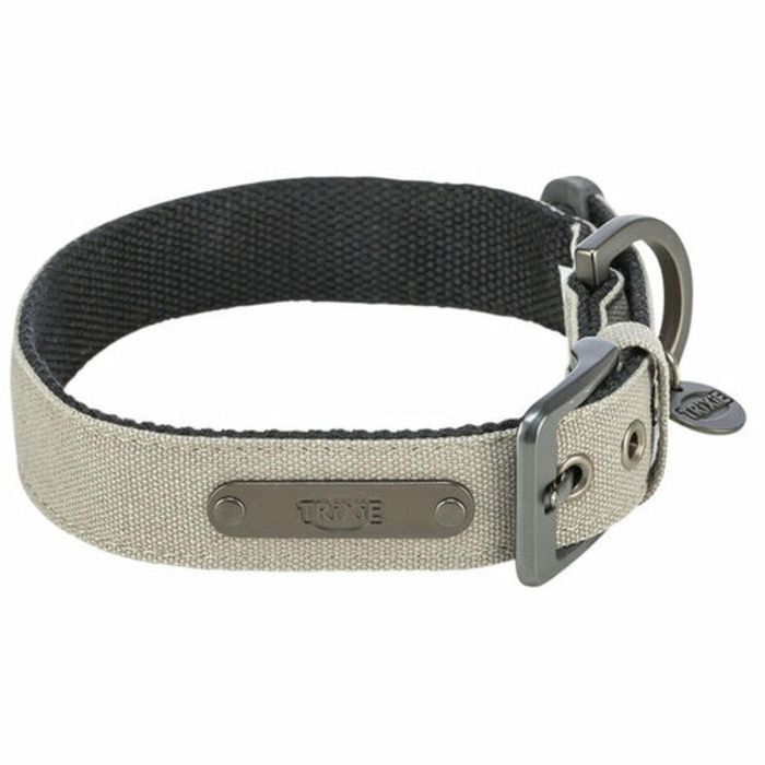 Collar para Perro Trixie CityStyle Gris claro S/M 30-37 cm 3 Collar para Perro Trixie CityStyle Gris claro S/M 30-37 cm 3