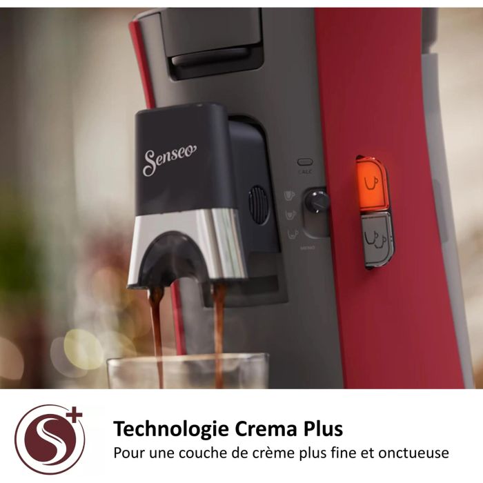 Philips Senseo Select CSA240/91 Máquina de Café en Cápsulas Roja 2