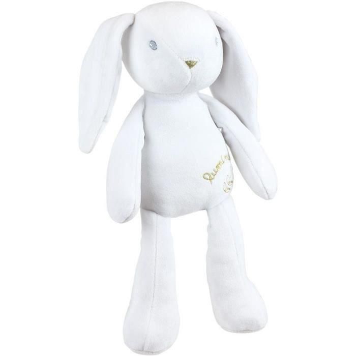 Jemini LIMINOU Conejo de peluche luminoso, ultrasuave para calmar miedo a la oscuridad y ayudar a dormir, 30 cm 2