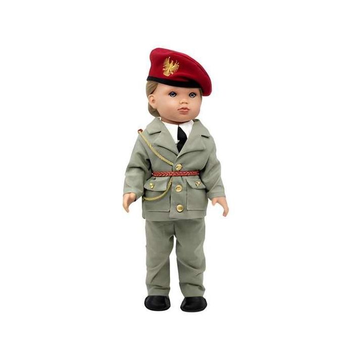 Muñeca leonor con uniforme militar 45 cm. edición limitada. 0 Muñeca leonor con uniforme militar 45 cm. edición limitada. 0