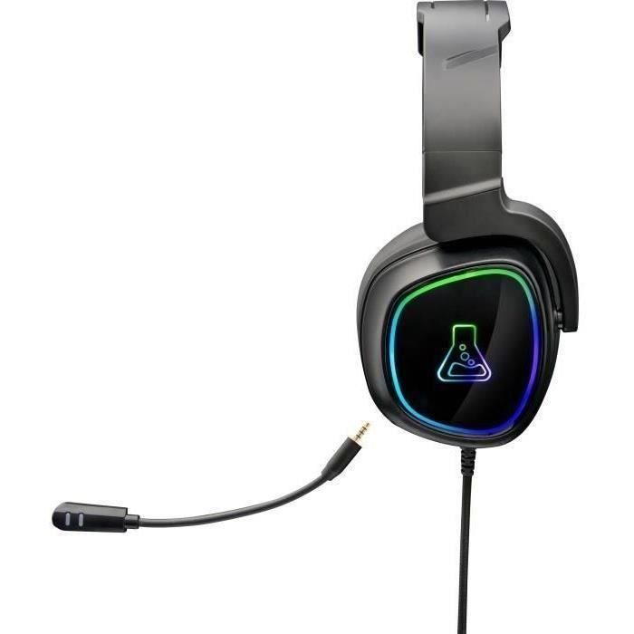 THE G-LAB Auriculares Pc, Ps4 y Xbox One, Nintendo Switch, Android Negro (KORP-RADIUM-BLACK) 5