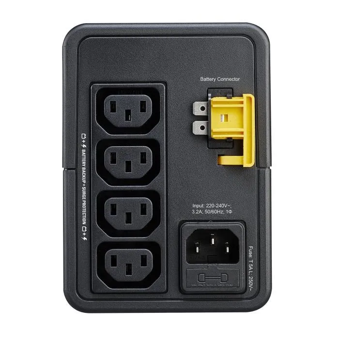 APC BVX700LI Sistema de Alimentación Ininterrumpida (UPS) Línea Interactiva 0,7 kVA 360 W 4 Salidas AC 3 APC BVX700LI Sistema de Alimentación Ininterrumpida (UPS) Línea Interactiva 0,7 kVA 360 W 4 Salidas AC 3