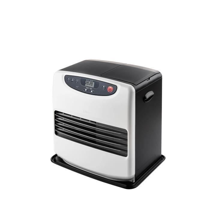 Estufa de gasóleo electrónica - QLIMA - SRE 9046C2 - Hasta 54 m² - Depósito de 9L - Silenciosa - Blanco y negro 1 Estufa de gasóleo electrónica - QLIMA - SRE 9046C2 - Hasta 54 m² - Depósito de 9L - Silenciosa - Blanco y negro 1