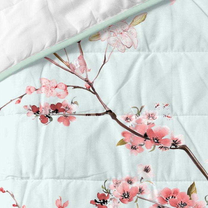 Colcha HappyFriday Chinoiserie Multicolor Cama de 160/180 3