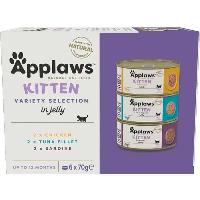 Applaws Cat Lata Kitten Multipack 6x70 gr