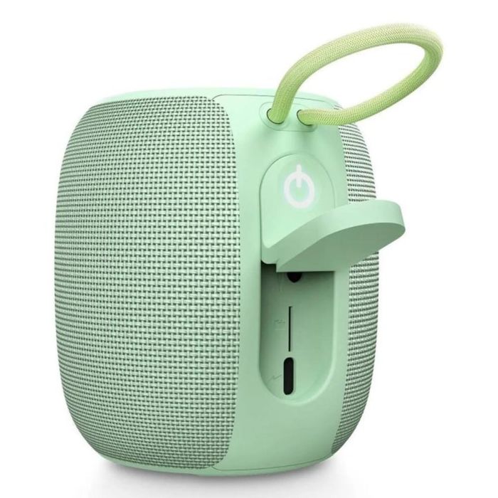 Energy Sistem Altavoz Bluetooth Bloom Menta, IPX6 Resistente al Agua, 10W, 18h Batería, Luces LED, True Wireless Stereo, Manos Libres 1