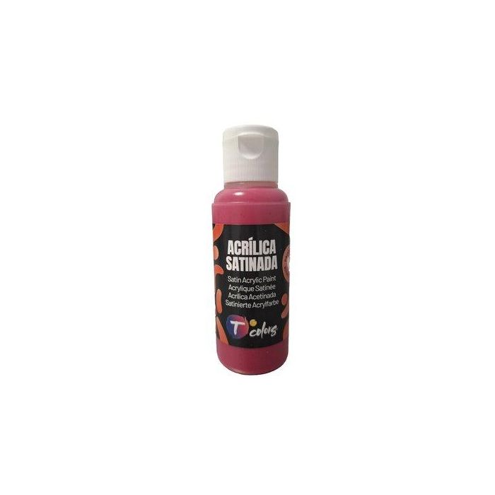 Pintura Acrilica Tcolors 80 Ml (Botella) Magenta