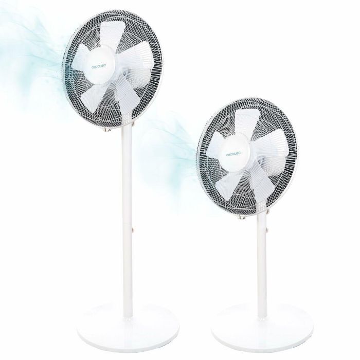 Cecotec 05877 Ventilador de Mesa y Suelo con Aspas, 40W de Potencia, Color Blanco para el Hogar Cecotec 05877 Ventilador de Mesa y Suelo con Aspas, 40W de Potencia, Color Blanco para el Hogar