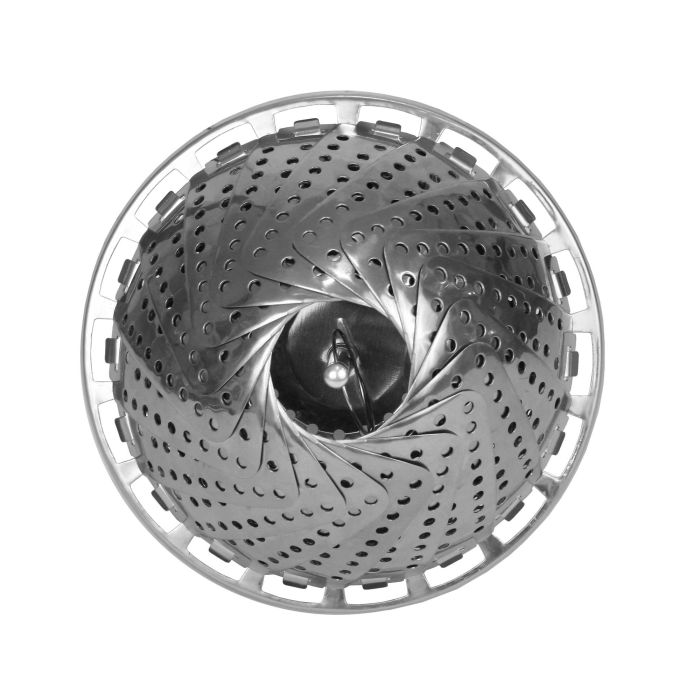 Hervidor de Verdura en Acero Inoxidable Quttin 22.5 cm x 14 cm (12 Unidades) 2 Hervidor de Verdura en Acero Inoxidable Quttin 22.5 cm x 14 cm (12 Unidades) 2