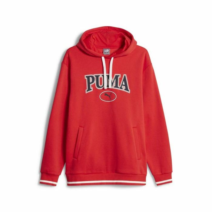 Sudadera con Capucha Hombre Puma Squad Fl Rojo