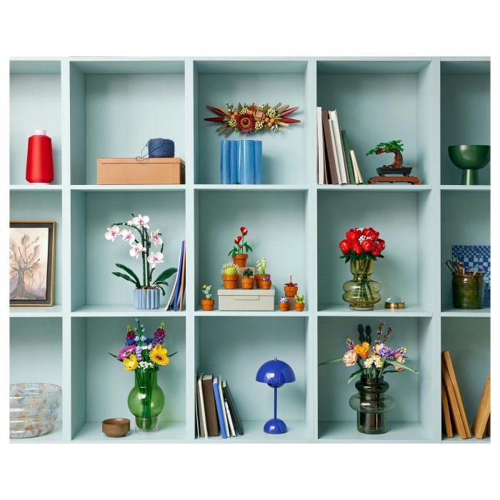 LEGO Icons 10329 Plantas Diminutas Set de Construcción Ornamental para Adultos 31